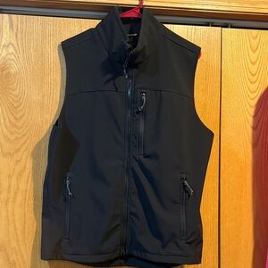 Men's Classic Black Softshell Vest
